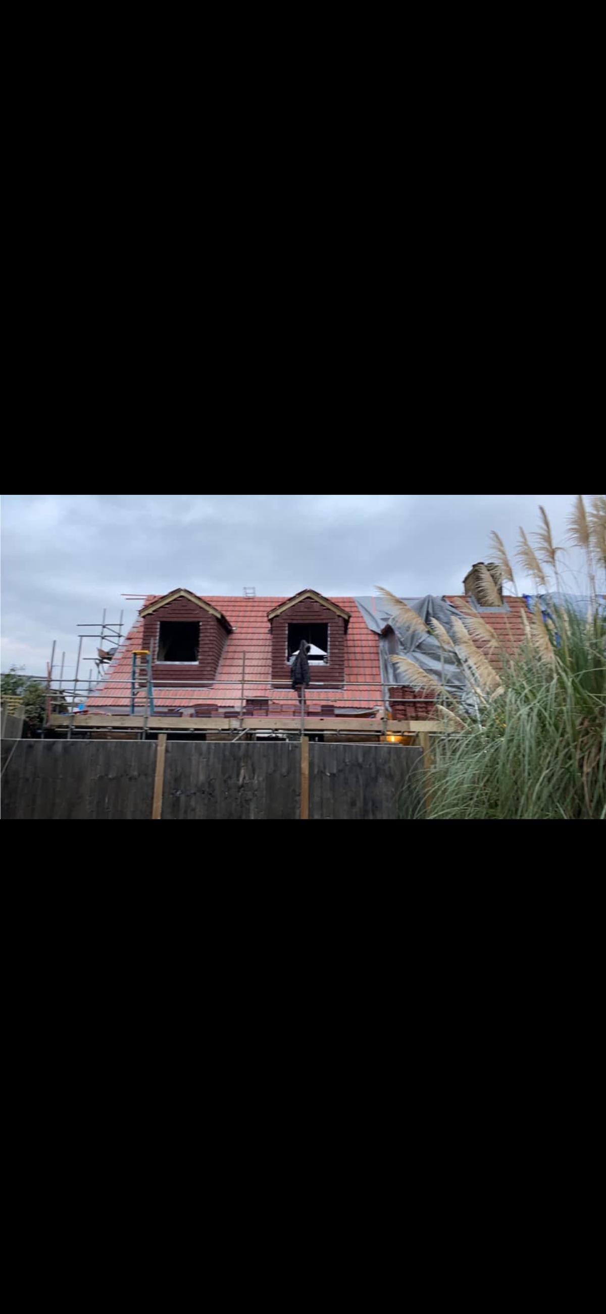 Dormers taking shape