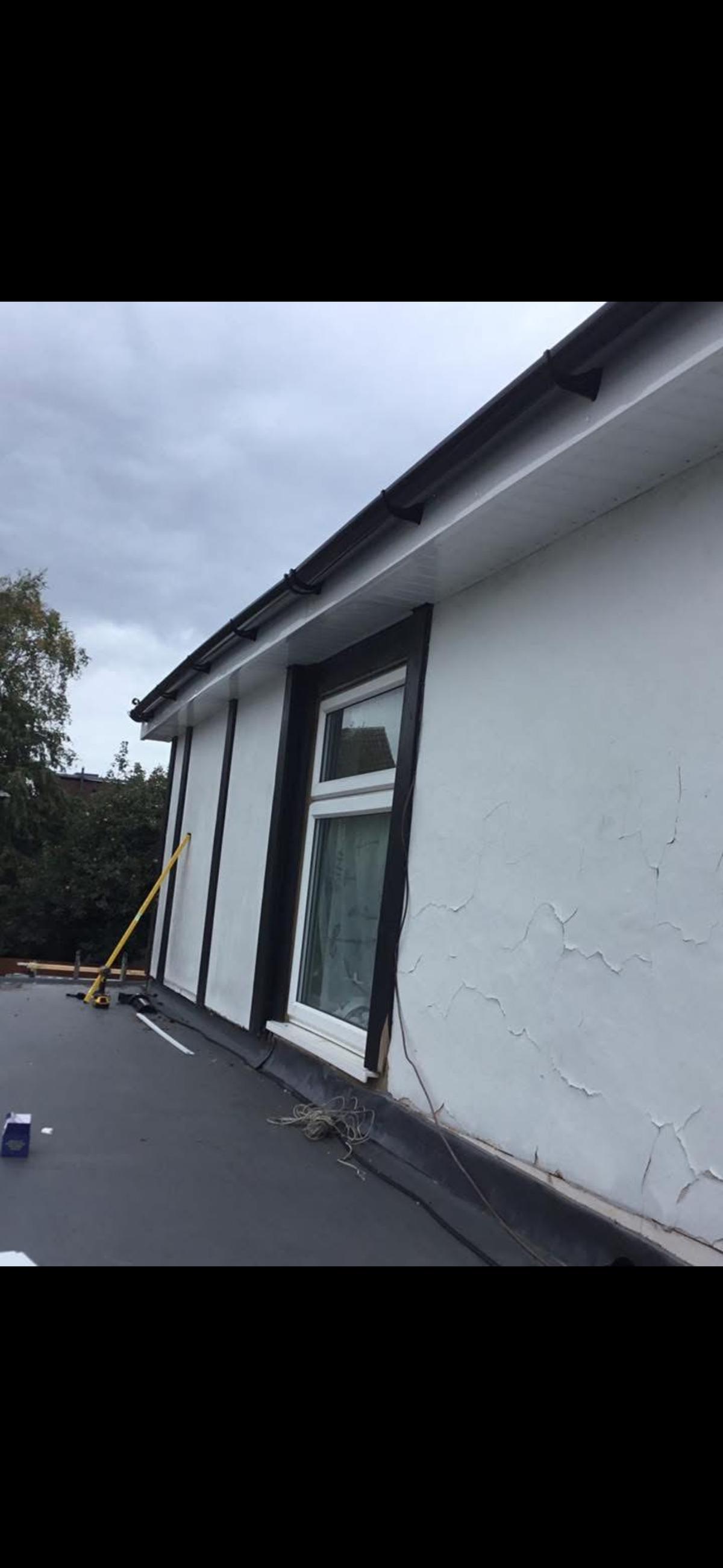 New guttering complete