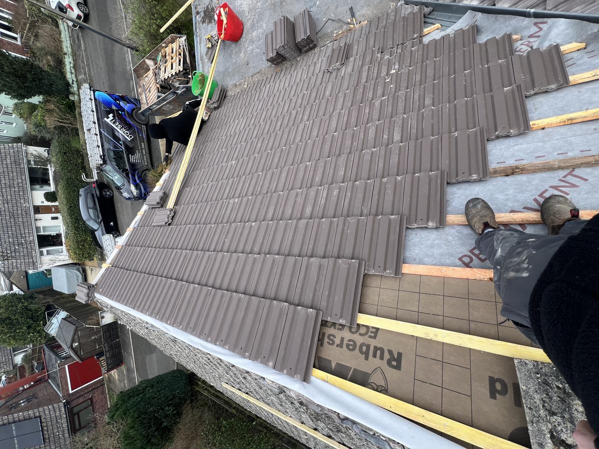 New tile repair