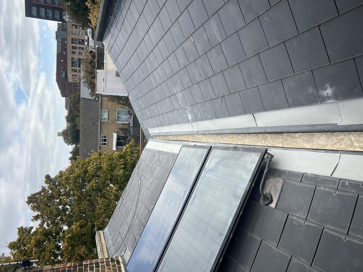 Slate valley after repair