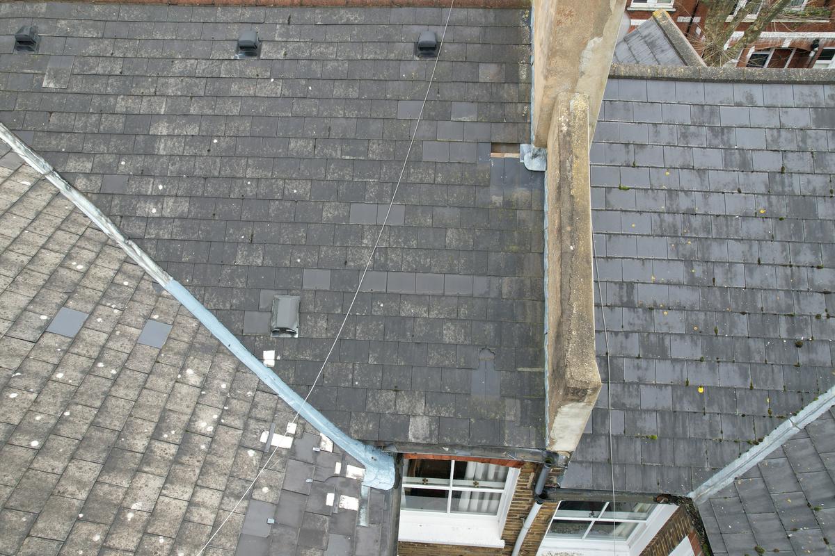 Drone roof overview
